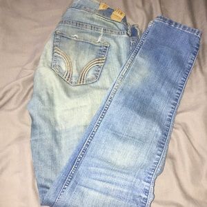 Hollister ripped jeans